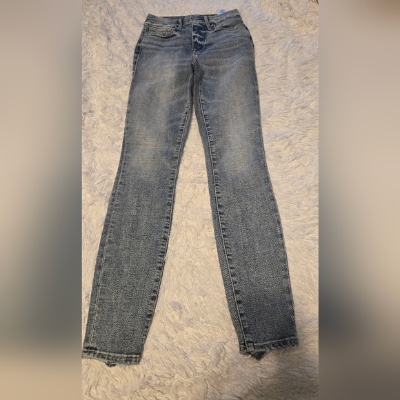 Good American Jeans Women's Color Blue Size O/25 - Picture 2 of 11